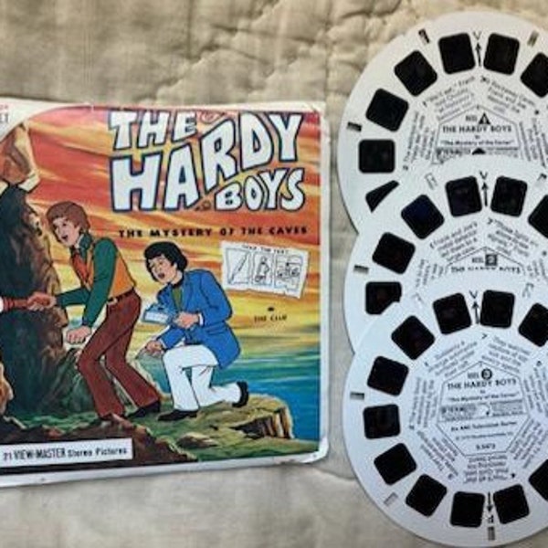 De Hardy Boys Viewmaster Reels, View Master compleet, 1970