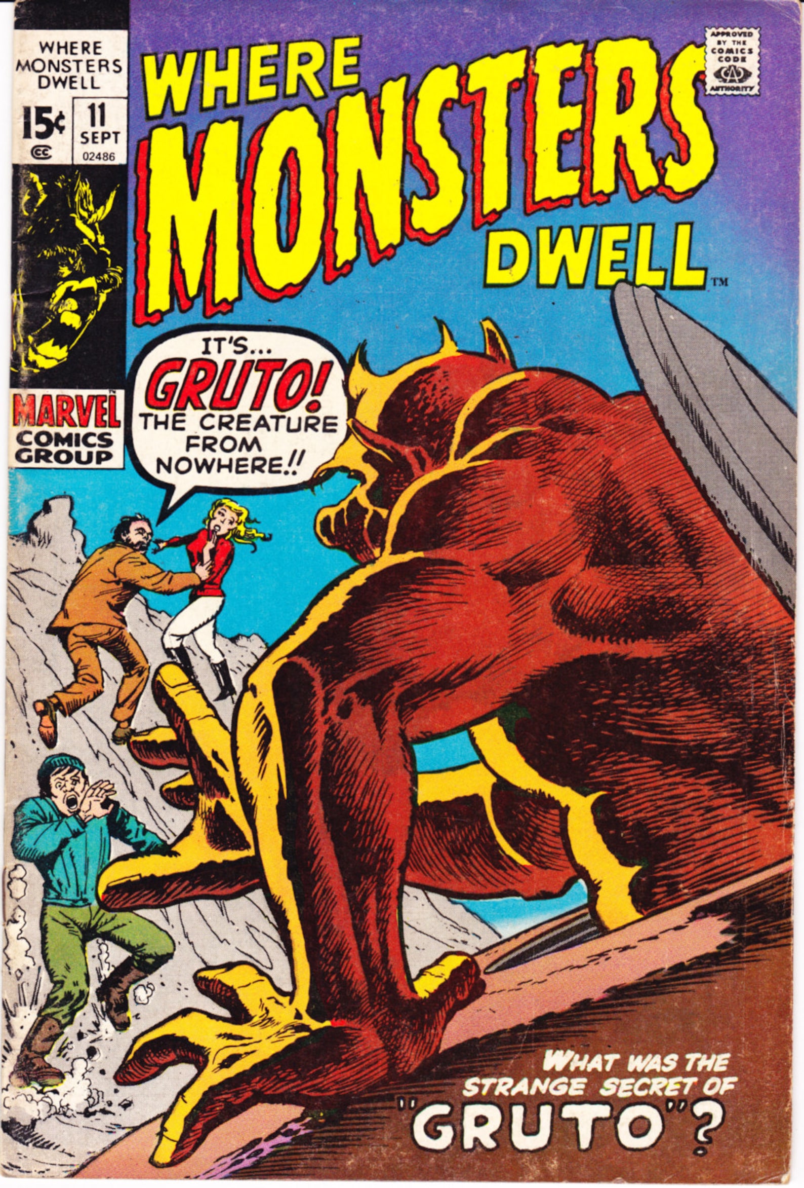 Monsters комиксы кирби. U. Where monsters dwell. F. F.