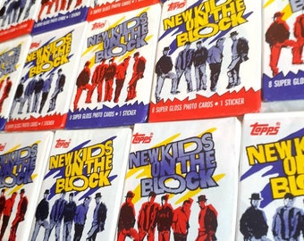 36 NKOTB New Kids on the Block Trading Cards, Stickers