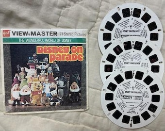 Disney on Parade Viewmaster Reels, View Master Complete, 1973