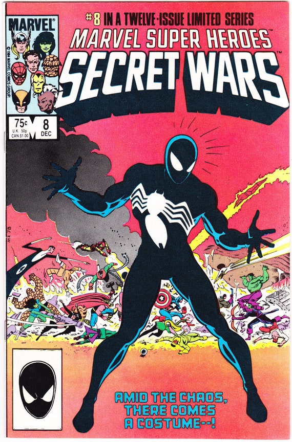Secret Wars 8 KEY Spiderman cómic Increíble Spider-man Book. | Etsy