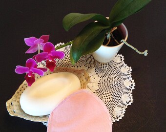 Reusable Facial Rounds, Makeup Remover Pads,Washable Facial Rounds,Cosmetic Rounds,Facial Rounds,Reusable Cloth Wipes,Facial Washcloth FR931