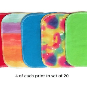 Cloth Napkins, 20 Reusable Flannel Napkins, Reusable Non-paper Napkins, Non-paper Towels, Cloth Paper Towels, Eco-Friendly Napkins FN412