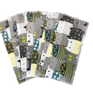 NEW,Handkerchief Women, Ladies Handkerchiefs, Set of 7, Flannel Handkerchiefs, Reusable Tissues, Cloth Handkerchiefs, Mothers Day Gift WH028
