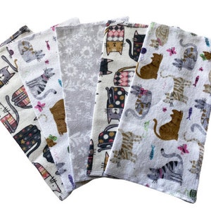 Handkerchief Women, Ladies Handkerchiefs,Set of 5,Flannel Handkerchiefs, Reusable Tissues,Cloth Handkerchiefs,Womens Handkerchief WH007