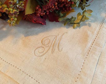 Napkins, Embroidered Napkins, Custom Napkins,Set of 4,Personalized Napkins,Christmas Gift Napkins,Monogrammed Napkins,Housewarming Gift N184