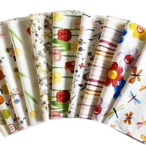 Handkerchief Women, Ladies Handkerchiefs,Set of 10,Flannel Handkerchiefs, Reusable Tissues,Cloth Handkerchiefs,Mothers Day Gift WH020