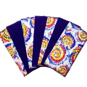 NEW,Handkerchief Women, Ladies Handkerchiefs, Set of 7, Flannel Handkerchiefs, Reusable Tissues, Cloth Handkerchiefs, Mothers Day Gift WH042