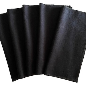 Handkerchiefs,  Monogrammed Handkerchiefs,Set 5,Gender Neutral Handkerchiefs, Flannel Handkerchiefs,Reusable Tissues,Paperless Tissues MH679