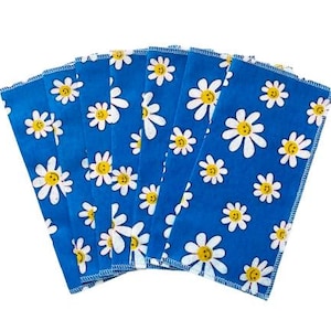 NEW,Handkerchief Women, Ladies Handkerchiefs, Set of 7, Flannel Handkerchiefs, Reusable Tissues, Cloth Handkerchiefs, Mothers Day Gift WH030