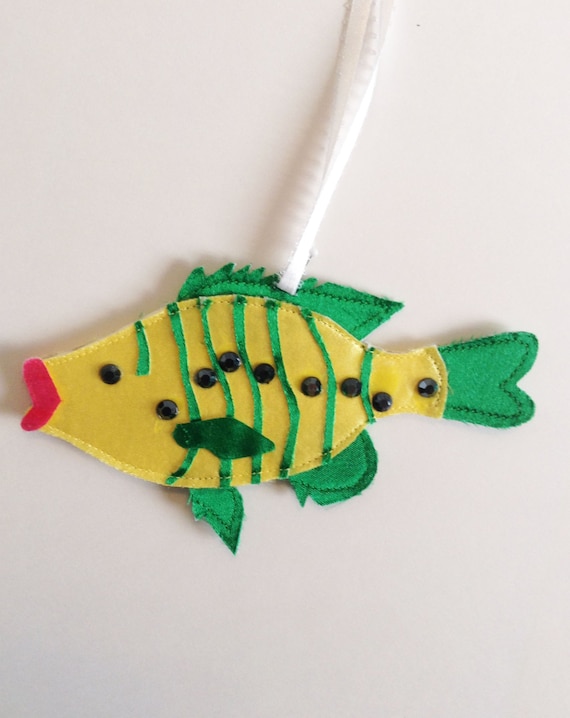Love Fish Christmas Ornament