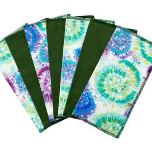 NEW,Handkerchief Women, Ladies Handkerchiefs, Set of 7, Flannel Handkerchiefs, Reusable Tissues, Cloth Handkerchiefs, Mothers Day Gift WH024