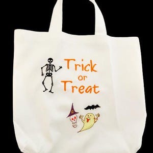 Halloween Candy Bag, Trick or Treat Bag, Halloween Goodies Bag, Halloween Treat Bag, Spooky Trick or Treat Bag, Fun Trick or Treat Bag TB701