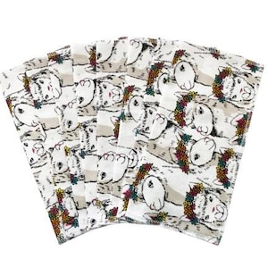 NEW,Handkerchief Women, Ladies Handkerchiefs, Set of 8, Flannel Handkerchiefs, Reusable Tissues, Cloth Handkerchiefs, Mothers Day Gift WH032