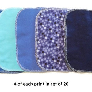 Cloth Napkins,20 Reusable Flannel Napkins, Reusable Non-paper Napkins,Napkins,Non-paper Towels,Cloth Paper Towels,Eco-Friendly Napkins FN414