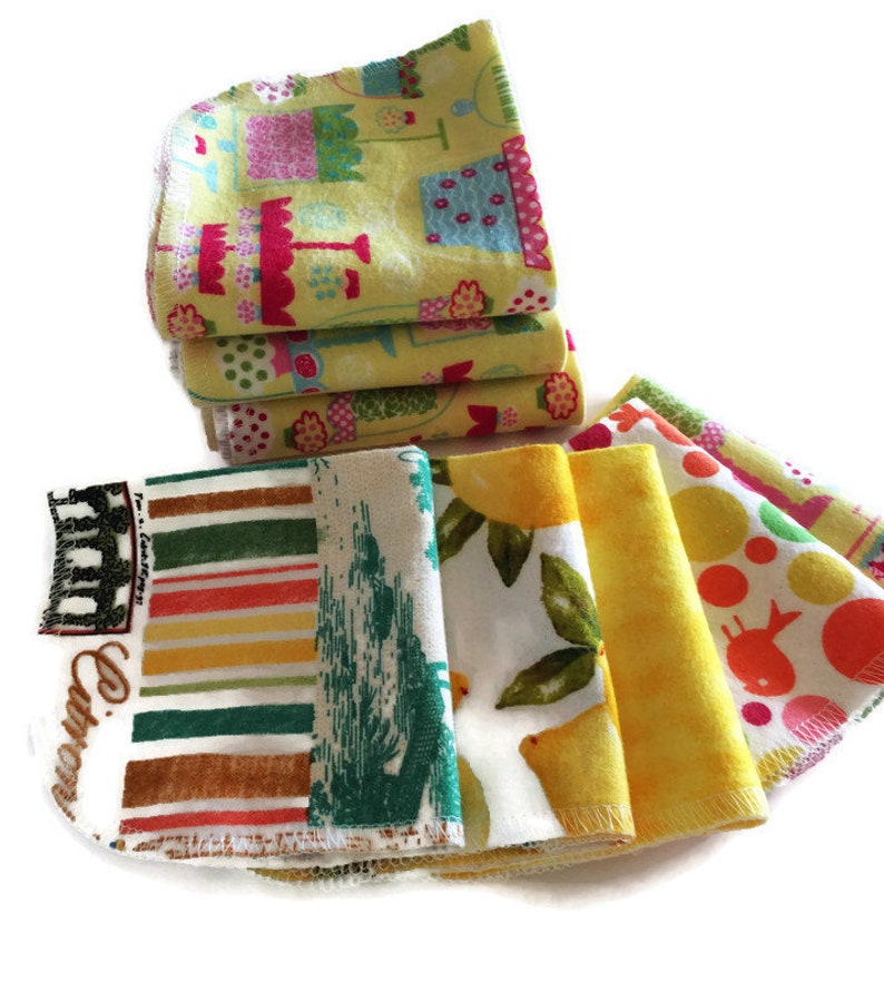 Cloth Napkins Reusable Flannel Napkins 20 Reusable Nonpaper Etsy