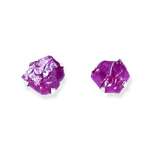 Ruby Earrings, Earrings Studs, Dainty Earrings, Minimalist Earrings, Silver Earrings, Wedding Jewelry, Stud Earring Set, Modern Earrings