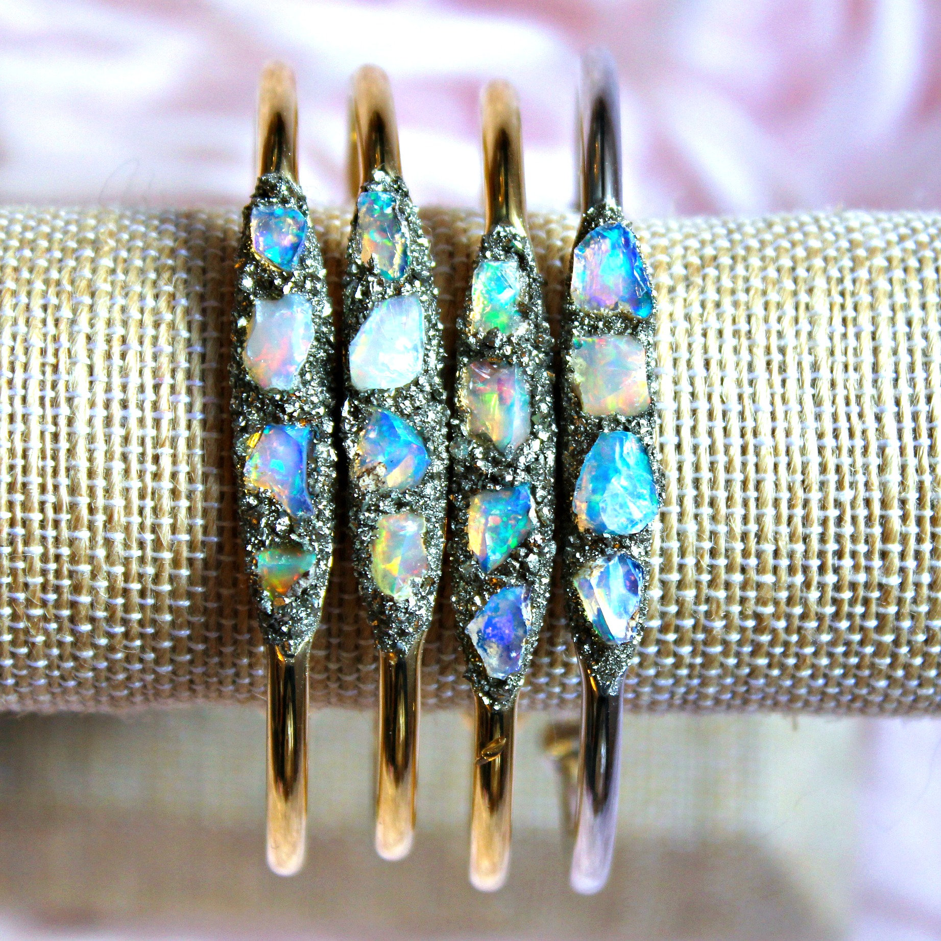 Raw Opal Jewelry, Opal Bracelets, Opal Jewelry, October Birthstone, O…