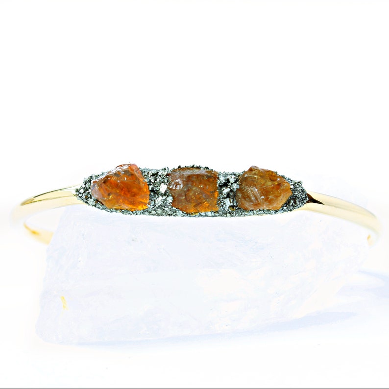 Citrine Jewelry, Citrine Bracelet, Raw Citrine, Citrine Stone, November Birthstone, Healing Jewelry, Healing Crystals, Gift for Wife 