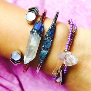 Sapphire Bracelet, Raw Sapphire, Blue Sapphire, Sapphire Jewelry, Chakra Jewelry, Healing Bracelet, Best Friend Gifts, Jewelry Gift