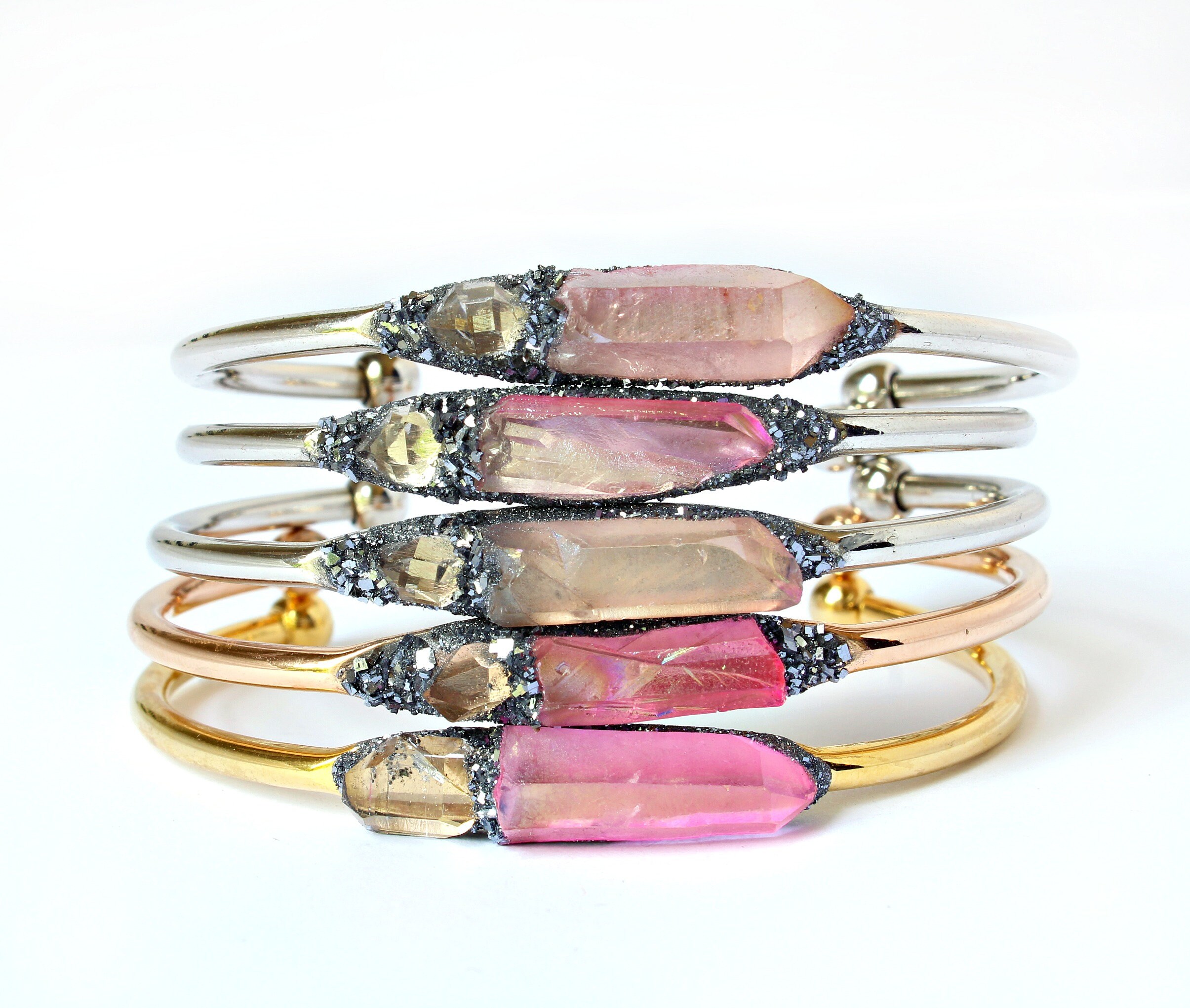 Herkimer Diamond Raw Crystal Jewelry Herkimer Diamond Etsy