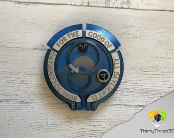 Trollhunters Titans Amulet of Daylight, 3d Printed, Unofficial