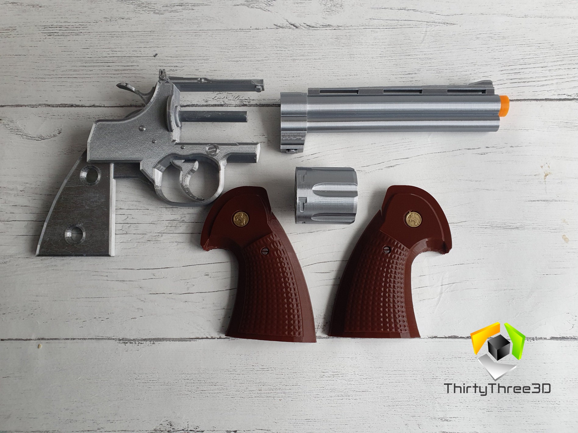 Colt Python 3D Printed. US - Etsy UK