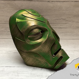 Skyrim Dragon Priest Masks, Wearable, 3D Printed, Unofficial. US