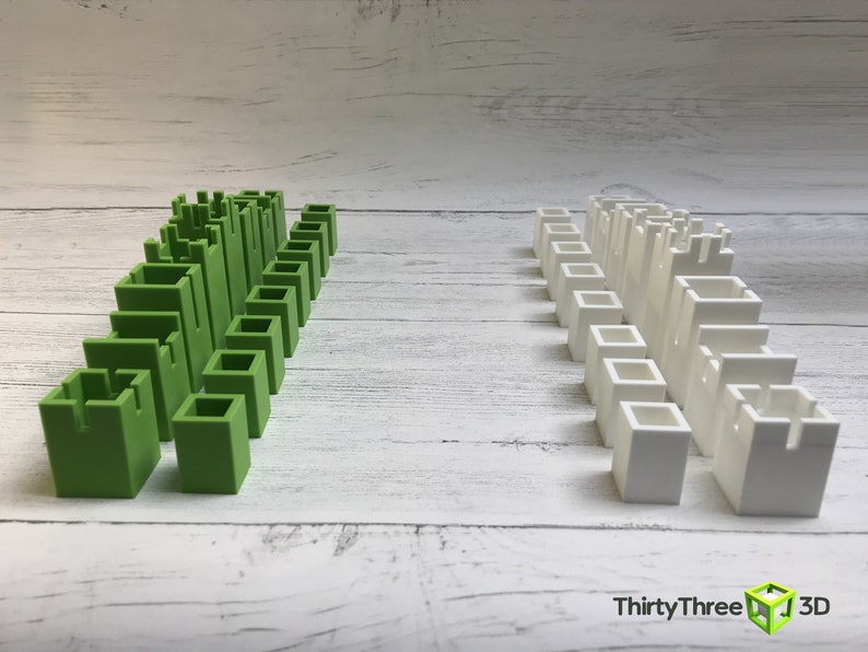 3D Printed Chess Set image 1