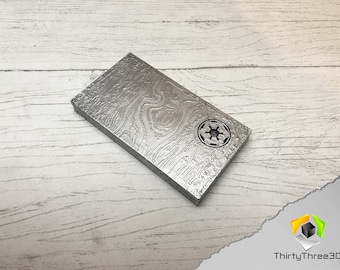 Mandalorian Beskar Ingot, 3d printed, (unofficial)