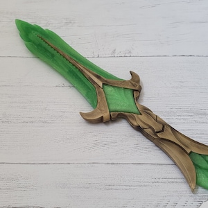 Skyrim Glass dagger, 3D Printed, Unofficial image 5