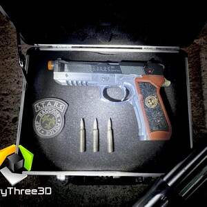 Albert Wesker M92, Resident Evil, 3D Printed, (unofficial Albert Wesker M92, Resident Evil, 3D Printed, (unofficial
