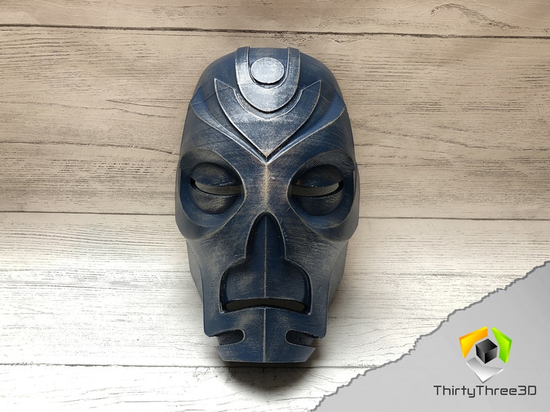 Skyrim Dragon Priest Masks, Wearable, 3D Printed, Unofficial. US image 9