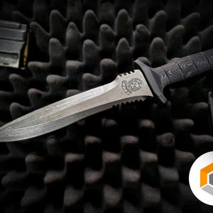 Leon Kennedy Resident Evil Stars dagger/knife , 3D Printed, Unofficial