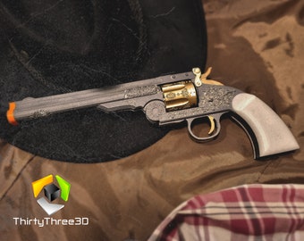 Dutch's Schofield Revolver RDR2, 3D Printed, Unofficial. US