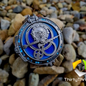 Trollhunters Amulet of Daylight / Eclipse, English, Rechargeable LED's, 3d Printed, Unofficial