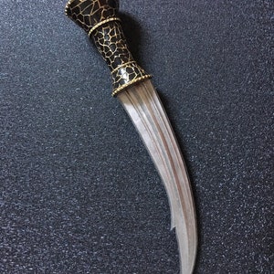 Ravenna's Dagger, Snow White, 3D Printed, Unofficial. US afbeelding 2