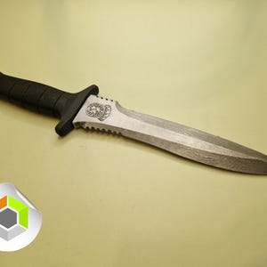 Leon Kennedy Resident Evil Stars dagger/knife , 3D Printed, Unofficial US image 3