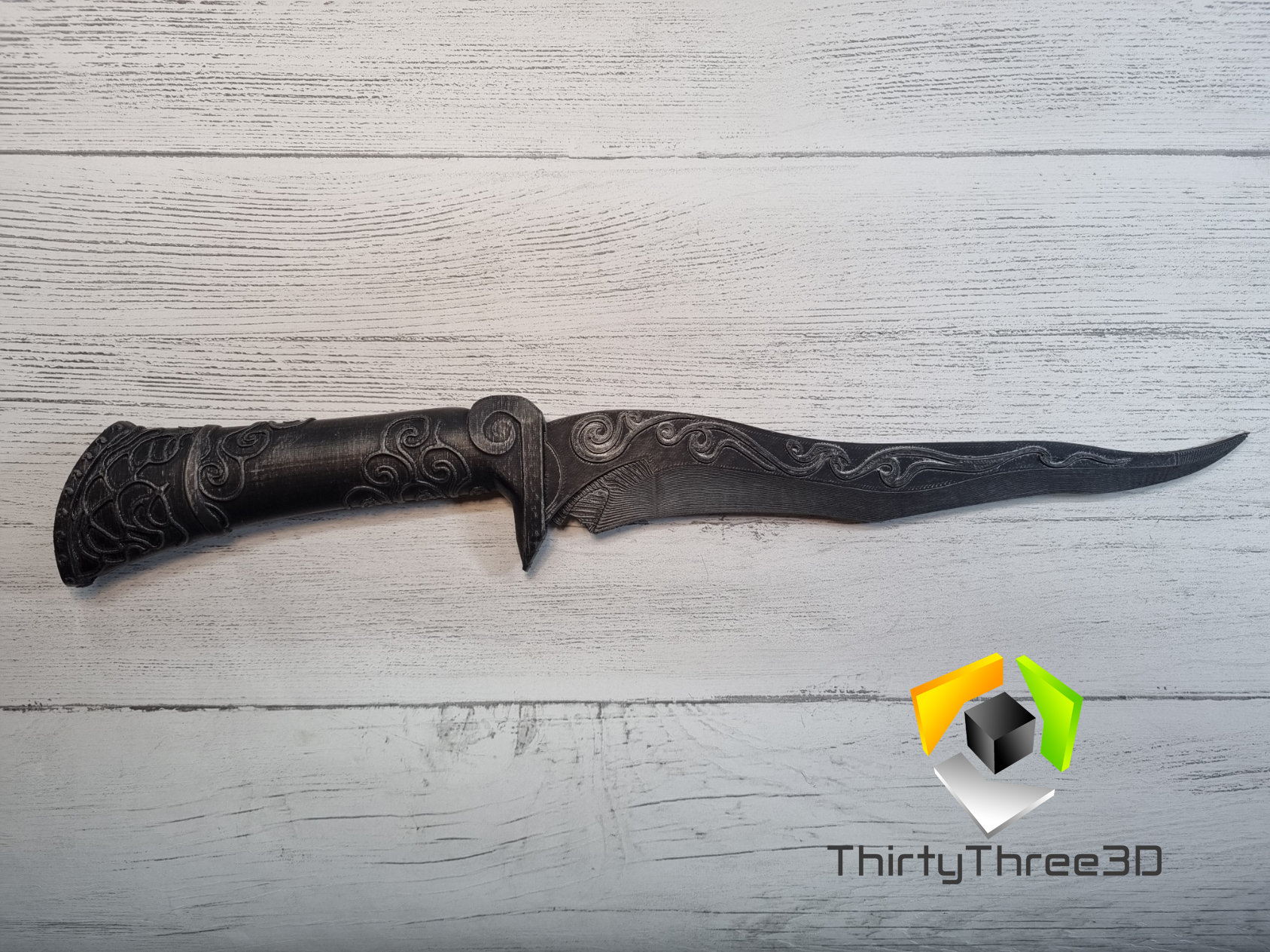 Skyrim 限定版 レザー ジャーナル Skyrim Ebony dagger, 3D Printed, Unofficial. US - Etsy 日本