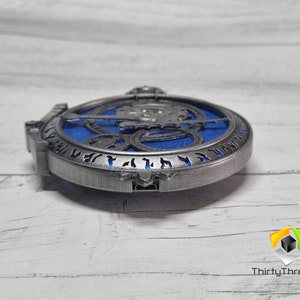 Trollhunters Amulet of Daylight / Eclipse, 3d Printed, rechargeable LED, Unofficial US image 4