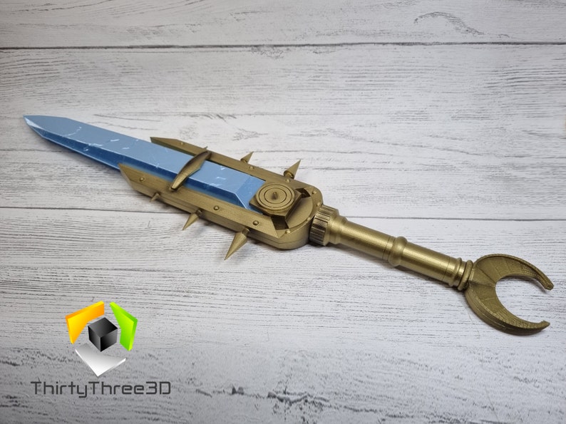Skyrim Keening dagger, 3D Printed, Unofficial image 4