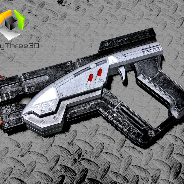 Predator Mass Effect Hand Gun, 3D Printed, (Unofficial)