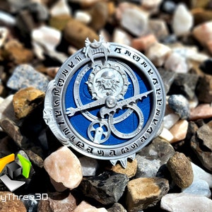 Trollhunters Amulet of Daylight / Eclipse, Thin design, 3d Printed, Unofficial