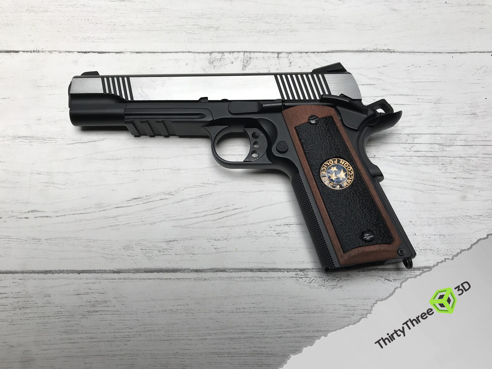 Resident Evil Samurai Edge Biohazard M1911 Grips 3D Printed | Etsy