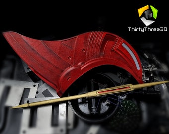 Yondu Prototype Fin and Yaka Arrow, 3D Printed, Unofficial