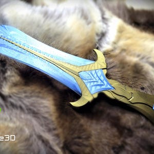 Skyrim Glass dagger, 3D Printed, Unofficial image 1
