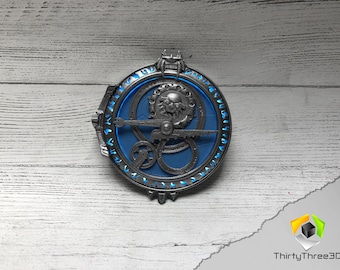 Trollhunters Amulet of Daylight / Eclipse, 3d Printed, rechargeable LED, Unofficial.