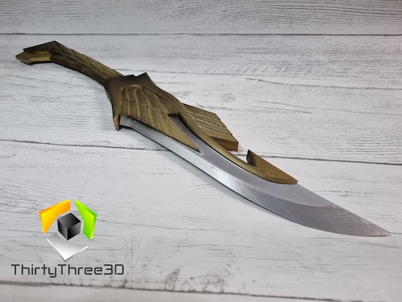 スカイリムのエルフの短剣、3Dプリント、非公式 - Etsy 日本