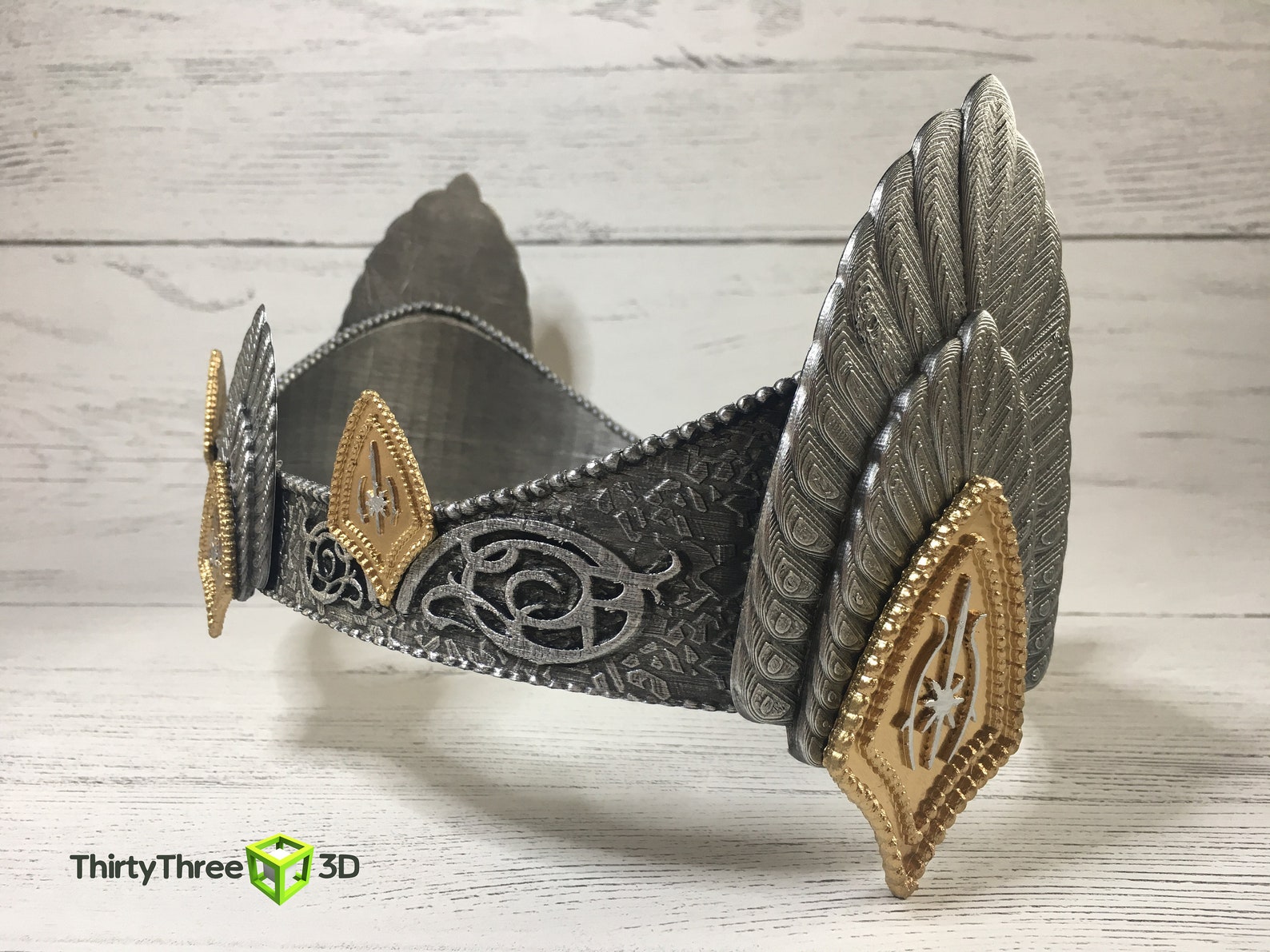 Aragorn / King Elessar Crown Kit 3D Printed Unofficial | Etsy
