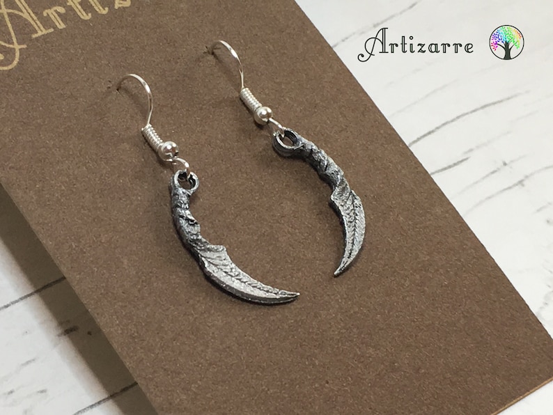 Mazikeen Blade Earrings, 3D Printed, Unofficial. US image 3